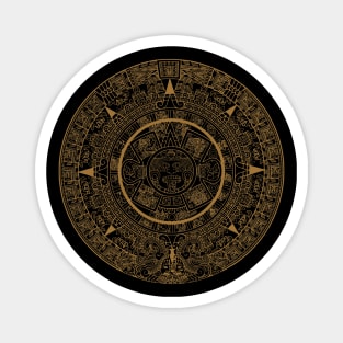 Ancient Aztec Mayan Calendar Magnet